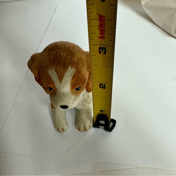 Vintage Homco porcelain dog figurine. Adorable pup (maybe beagle?) - Picture 8 of 9